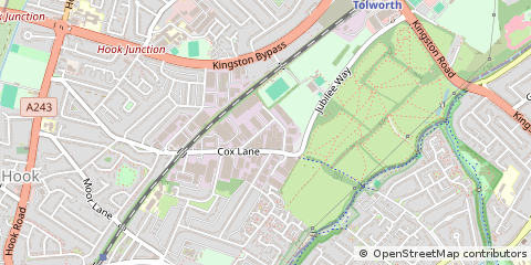 Map of Chessington