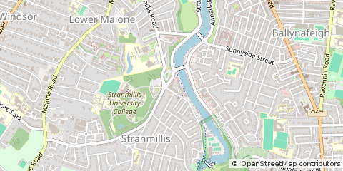 Map of Belfast