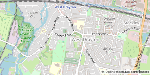 Map of West Drayton