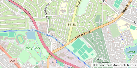 Map of Birmingham