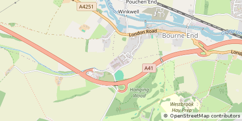 Map of Hemel Hempstead