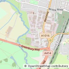 Map of Chelmsford