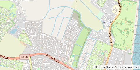Map of Skegness, Lincolnshire