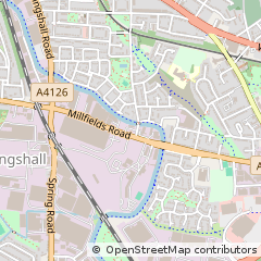 Map of Wolverhampton, West Midlands