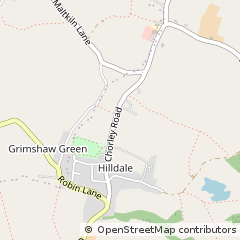 Map of Parbold, Wigan