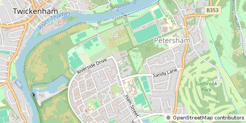 Map of Richmond, East Sussex