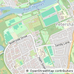 Map of Richmond, East Sussex