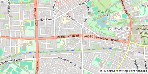 Map of Manchester