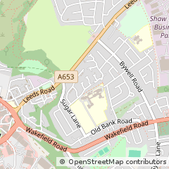 Map of Dewsbury