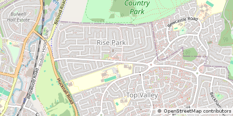 Map of Nottingham