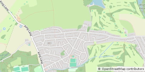 Map of Leeds, West Yorkshire