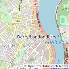 Map of Derry City, CO. Derry