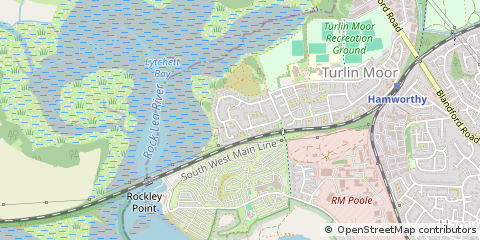 Map of Poole