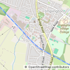 Map of Histon, Cambridge