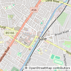 Map of Sale, Cheshire