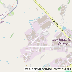 Map of Llay, Wrexham