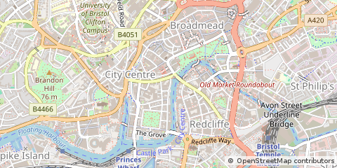 Map of Bristol