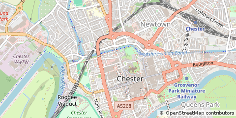 Map of Chester