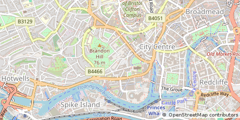 Map of Bristol
