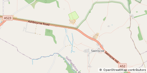 Map of Ashbourne