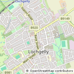 Map of Lochgelly