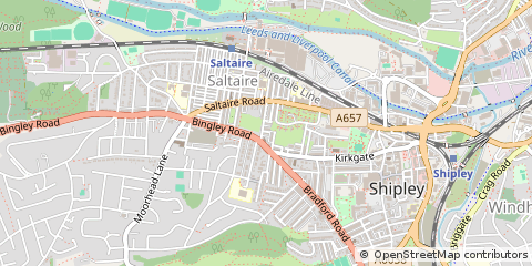 Map of Shipley