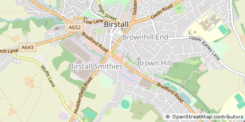 Map of Batley