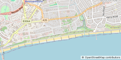 Map of Bournemouth
