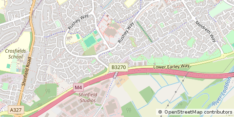 Map of Reading