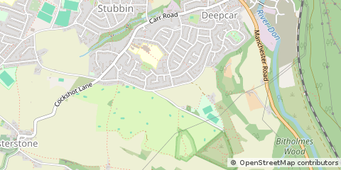 Map of Sheffield