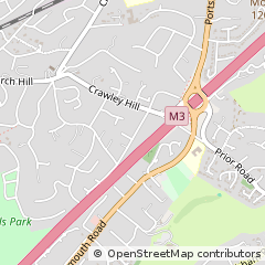 Map of Camberley, Surrey