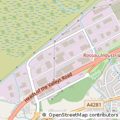 Map of Ebbw Vale