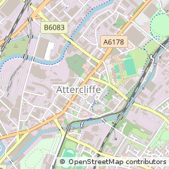 Map of Sheffield