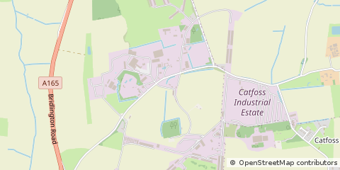 Map of Driffield, East Yorkshire