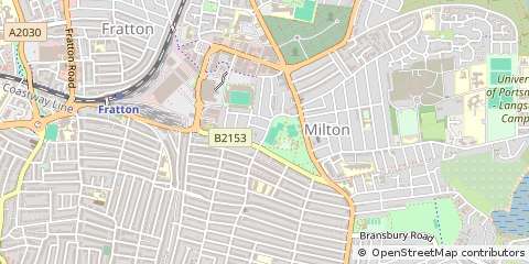 Map of Portsmouth, Hampshire