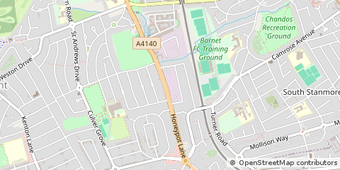Map of Stanmore