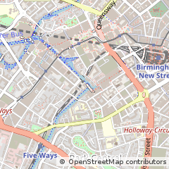 Map of Birmingham