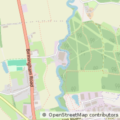 Map of Alcester, Warwickshire