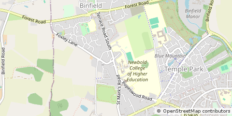 Map of Bracknell