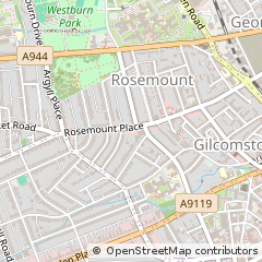 Map of Aberdeen