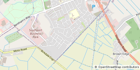 Map of Southport