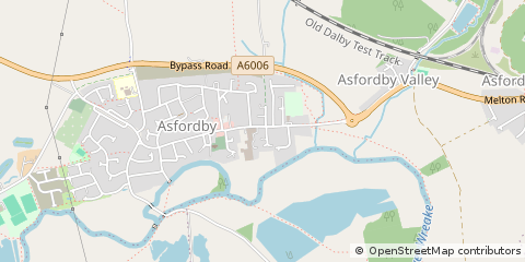Map of Melton Mowbray