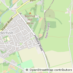 Map of Fordingbridge, Hants