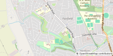 Map of Stockton on Tees