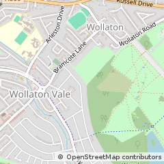 Map of Nottingham