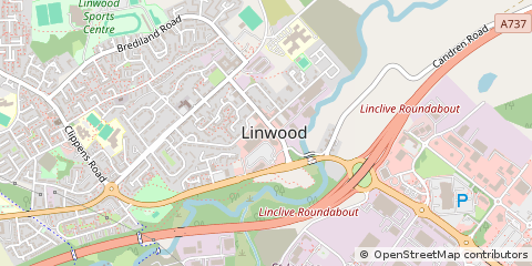 Map of Paisley