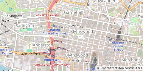 Map of Glasgow
