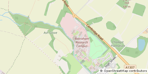 Map of Cambridge