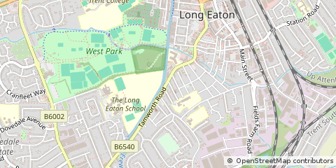Map of Nottingham