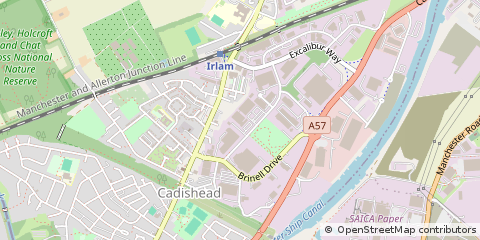 Map of Manchester